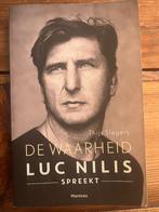 LUC NILIS SPREEKT - DE WAARHEID, Boeken, Sportboeken, Ophalen of Verzenden, Zo goed als nieuw, Balsport, Thijs Slegers