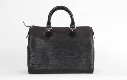 Louis vuitton speedy 25, Handtassen en Accessoires, Tassen | Damestassen, Zo goed als nieuw, Handtas, Zwart, Ophalen
