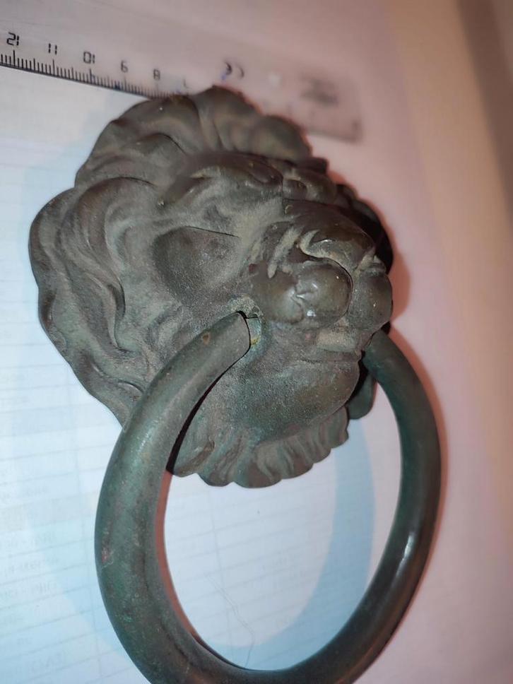 Tirant de porte - tête de lion, Huis en Inrichting, Woonaccessoires | Overige, Gebruikt, Ophalen