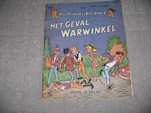 Piet Pienter+Bert Bibber nr 27: Het geval Warwinkel -1 druk, Livres, BD, Utilisé, Une BD, Envoi