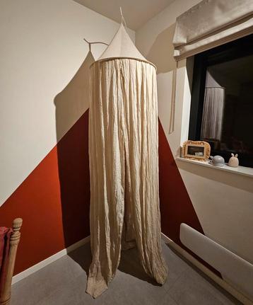 Beige klamboe met staander merk Jollein beschikbaar voor biedingen