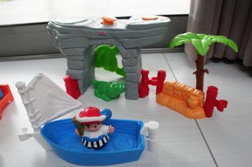 Little People Pirateneiland. (Ficher Price ) beschikbaar voor biedingen