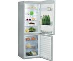 Whirlpool combi frigo diepvriezer  A++ inox look 226L - 113L, Enlèvement