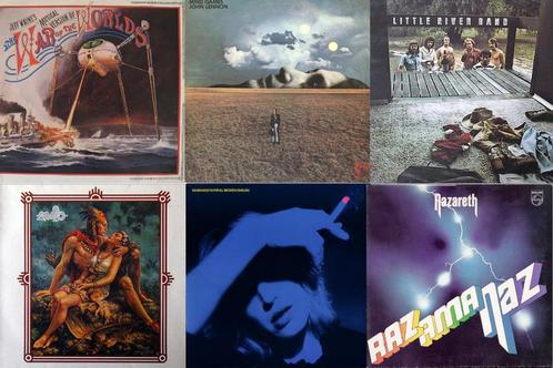 6 elpees rock, Cd's en Dvd's, Vinyl | Rock, Zo goed als nieuw, Ophalen of Verzenden