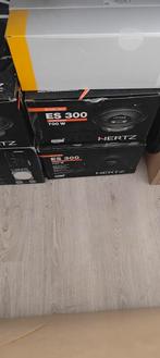 Subwoofers hertz es 300, Auto diversen, Carkits, Ophalen of Verzenden, Zo goed als nieuw