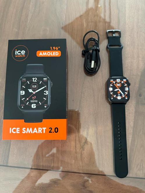 Montre intelligente Ice Smart 2.0 Ice Watch, Bijoux, Sacs & Beauté, Montres connectées, Comme neuf, Android, Noir, Distance, Bandage calorique