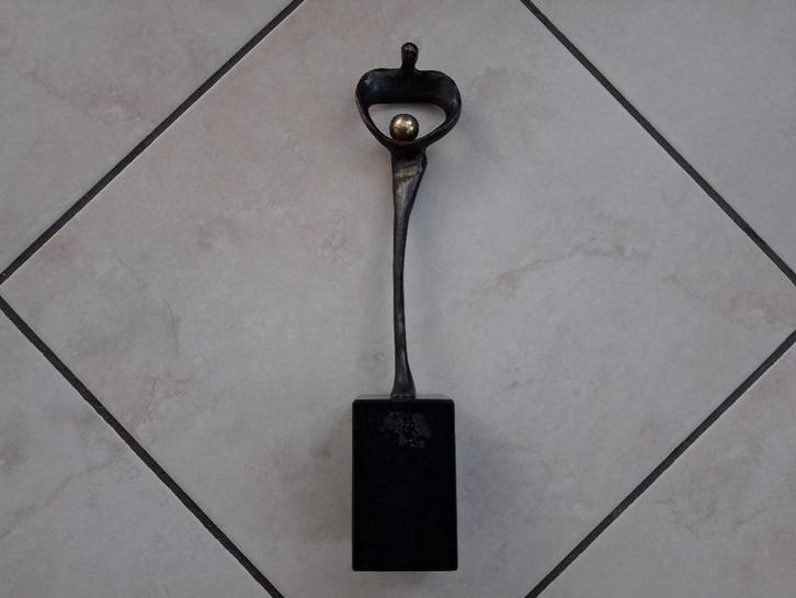 Bronzen sculptuur, Antiek en Kunst, Antiek | Brons en Koper, Brons, Ophalen of Verzenden