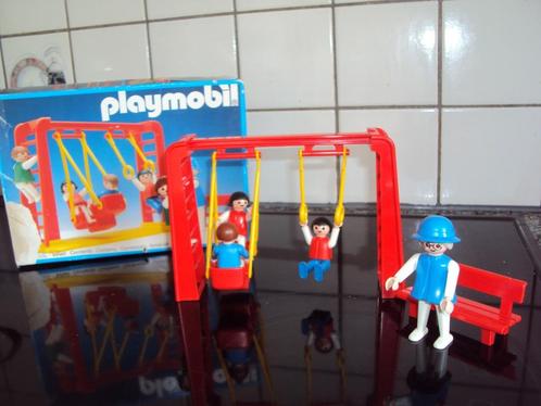 Playmobil 3552 schommel-speeltuin*VINTAGE* VOLLEDIG*, Enfants & Bébés, Jouets | Playmobil, Ensemble complet, Enlèvement ou Envoi