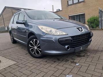 PEUGEOT 307/1600cc BENZINE/GEKEURD/12 MAAND GARANTIE, Autos, Argent ou Gris, Achat, Entreprise, Boîte manuelle