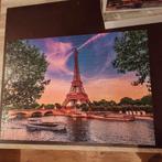 Romantische puzzel Eiffeltoren, Hobby en Vrije tijd, Ophalen of Verzenden, 500 t/m 1500 stukjes, Legpuzzel, Zo goed als nieuw