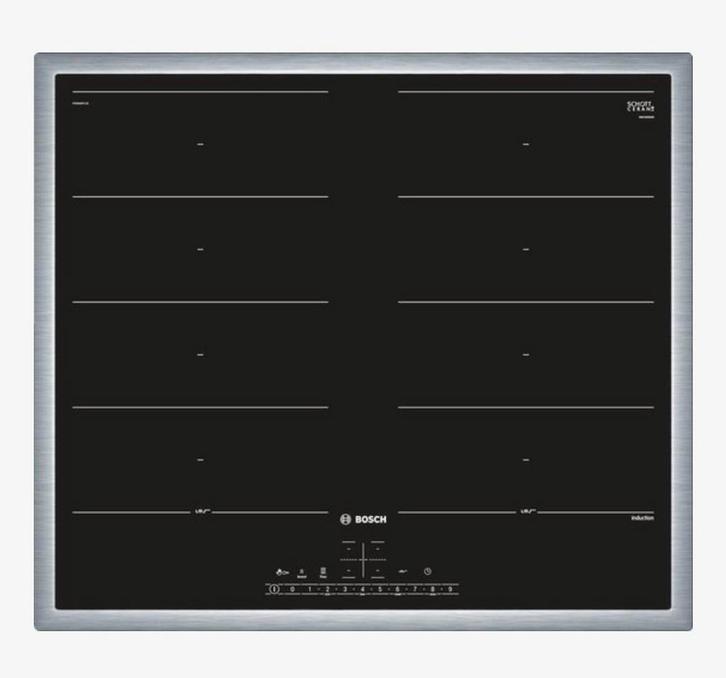 Nieuw! Kookplaat Inductie Bosch Serie 6 met 2 jaar garantie!, Elektronische apparatuur, Kookplaten, Nieuw, Inbouw, Inductie, 4 kookzones