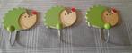 3 mooie nieuwe  egel kapstokjes, Kinderen en Baby's, Ophalen of Verzenden, Nieuw