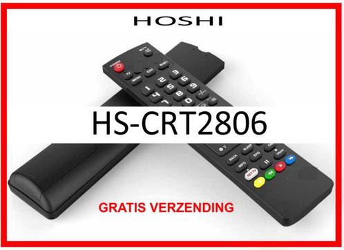 Vervangende afstandsbediening voor de HS-CRT2806 van HOSHI., Audio, Tv en Foto, Afstandsbedieningen, Nieuw, Ophalen of Verzenden