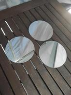 3 ronde spiegels 20 cm goede staat, Huis en Inrichting, Woonaccessoires | Spiegels, Ophalen, Minder dan 50 cm, Gebruikt, Rond