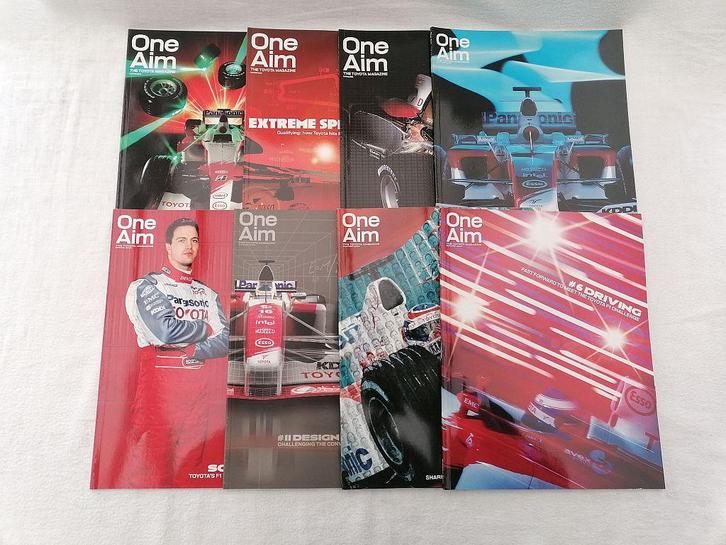 F1 Toyota One Aim, Boeken, Auto's | Folders en Tijdschriften, Zo goed als nieuw, Toyota, Ophalen of Verzenden