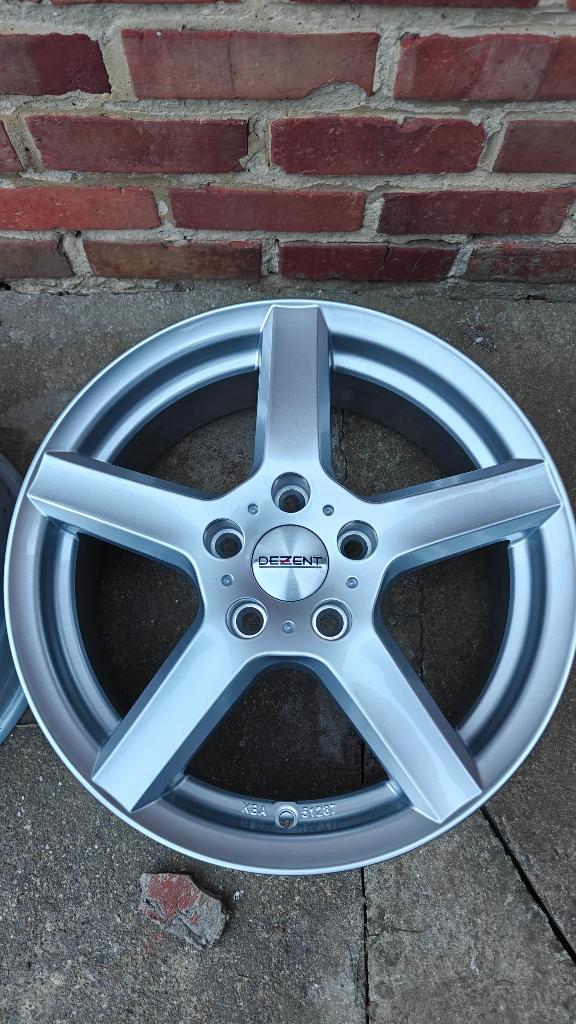 Jantes Dezent TY 16 pouces 5x108, Auto-onderdelen, Banden en Velgen, Velg(en), 16 inch, Overige, Overige, Personenwagen, Gebruikt