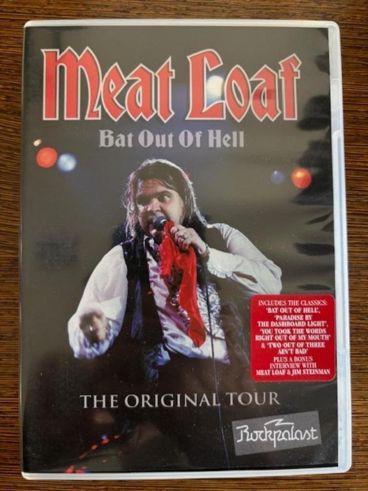 Meat Loaf "Bat Out of Hell" The Original Tour, Cd's en Dvd's, Dvd's | Muziek en Concerten, Zo goed als nieuw, Muziek en Concerten