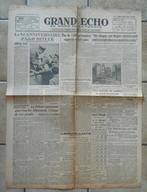 Grand Echo du Nord de la France, journal du 20 avril 1943, Enlèvement ou Envoi