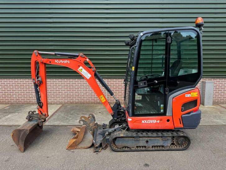 Kubota KX 019-4 (bj 2017), Zakelijke goederen, Machines en Bouw | Kranen en Graafmachines, Graafmachine