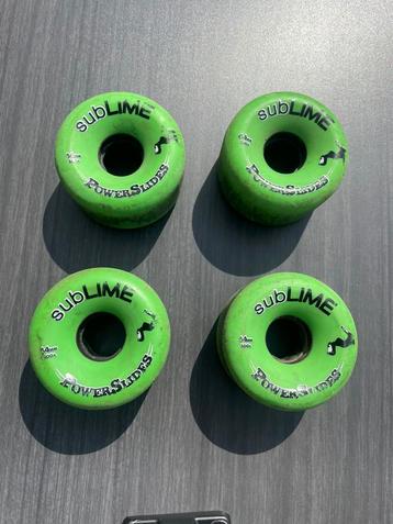 Roues Sublime Power Slide 64 mm 100a, Enlèvement ou Envoi, Comme neuf