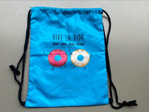 Sac de sport Blue Donut, Divers, Fournitures scolaires, Comme neuf, Enlèvement ou Envoi