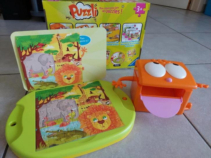 PUZZLI spelletjes, puzzel Ravensbuger 3, 4, 5 jaar oud, toys, Kinderen en Baby's, Speelgoed | Kinderpuzzels, Gebruikt, 2 tot 4 jaar