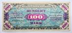 US WWII German Invasion Currency 100 Marks 1944, Verzamelen, Militaria | Tweede Wereldoorlog, Ophalen of Verzenden, Landmacht