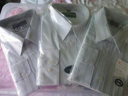 Verschillende shirts met lange mouwen €5 per stuk!!!, Kleding | Heren, Overhemden, Nieuw, Wit, Ophalen of Verzenden