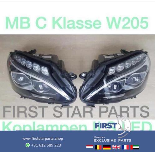 W205 ILS koplamp links rechts Mercedes C Klasse koplampen MB, Auto-onderdelen, Verlichting, Gebruikt, Ophalen of Verzenden