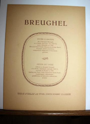 Soubry Les Maîtres de la Peinture n16 – Pieter Brueghel  beschikbaar voor biedingen