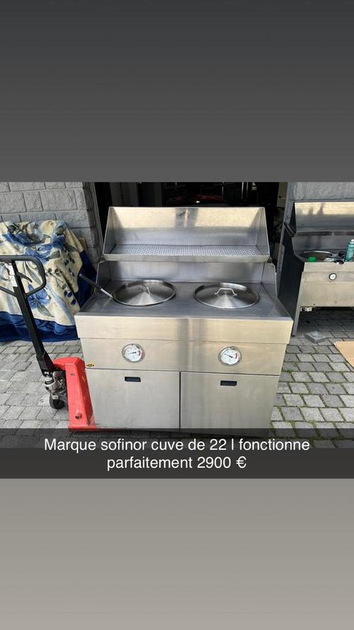 Friteuse bertrand sofinor mbm offcar, Zakelijke goederen, Horeca | Keukenapparatuur, Bakkerij en Slagerij, Nieuw zonder verpakking