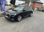 Audi Q3 45 TFSI e S line (bj 2024, automaat), Auto's, Stof, Gebruikt, 4 cilinders, Zwart