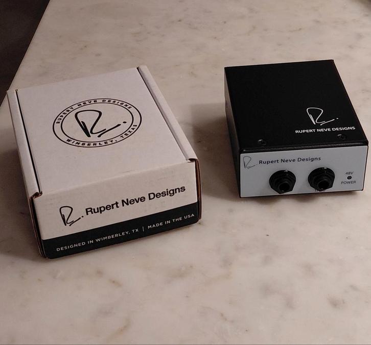 Rupert Neve ontwerpt de RNDI-M Mono DI-box, Muziek en Instrumenten, Kabels en Stekkers, Nieuw, Instrument, Ophalen of Verzenden