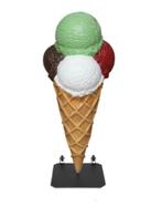 Crème glacée mobile 170 cm - boule de glace avec 4 boules de