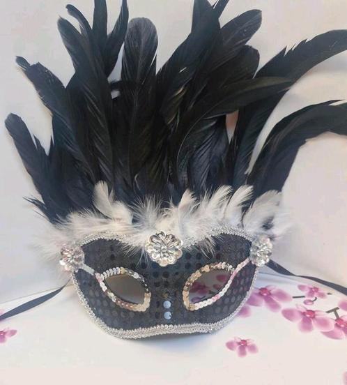 🖤 Venetiaans Masker 🎭, Hobby en Vrije tijd, Kostuums, Theaterbenodigdheden en LARP, Zo goed als nieuw, Overige typen, Ophalen of Verzenden