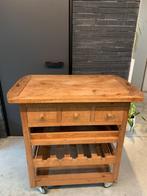 Barbeque Tafel, Tuin en Terras, Ophalen, Gebruikt, Rechthoekig, Hout