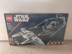 Lego Star Wars 75348 Mandalorian Fang Fighter vs TIE Int, Ophalen of Verzenden, Nieuw, Complete set, Lego