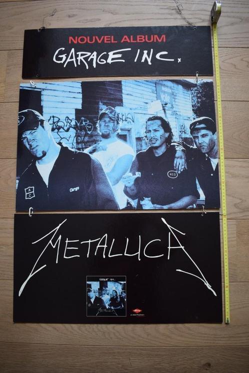 Metallica, 'Garage Inc.', kartonnen poster, Verzamelen, Posters, Gebruikt, Muziek, Deurposter of groter, Rechthoekig Staand, Ophalen