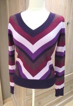 Nieuwe paarse InWear trui met strepenpatroon, mt Medium, Kleding | Dames, Truien en Vesten, Inwear, Verzenden, Nieuw, Paars