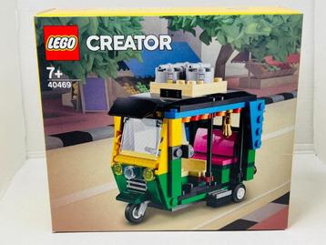 lego creator 40469 tuktuk nieuw 4 stuks