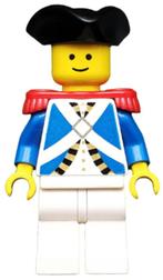 Lego figuur Imperial Soldier Sailor pi060 pirates / 342-61, Briques en vrac, Lego, Utilisé, Enlèvement ou Envoi