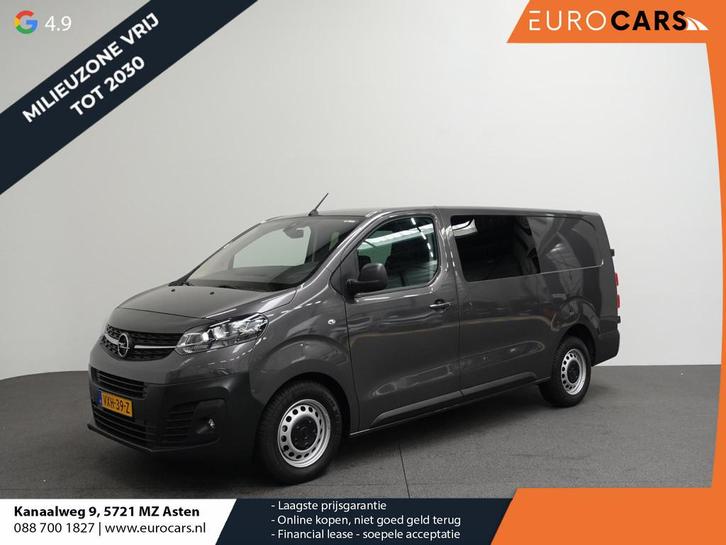 Opel Vivaro 1.5 CDTI L3H1 Edition Dubbele Cabine 144PK, Autos, Camionnettes & Utilitaires, Entreprise, Achat, ABS, Air conditionné