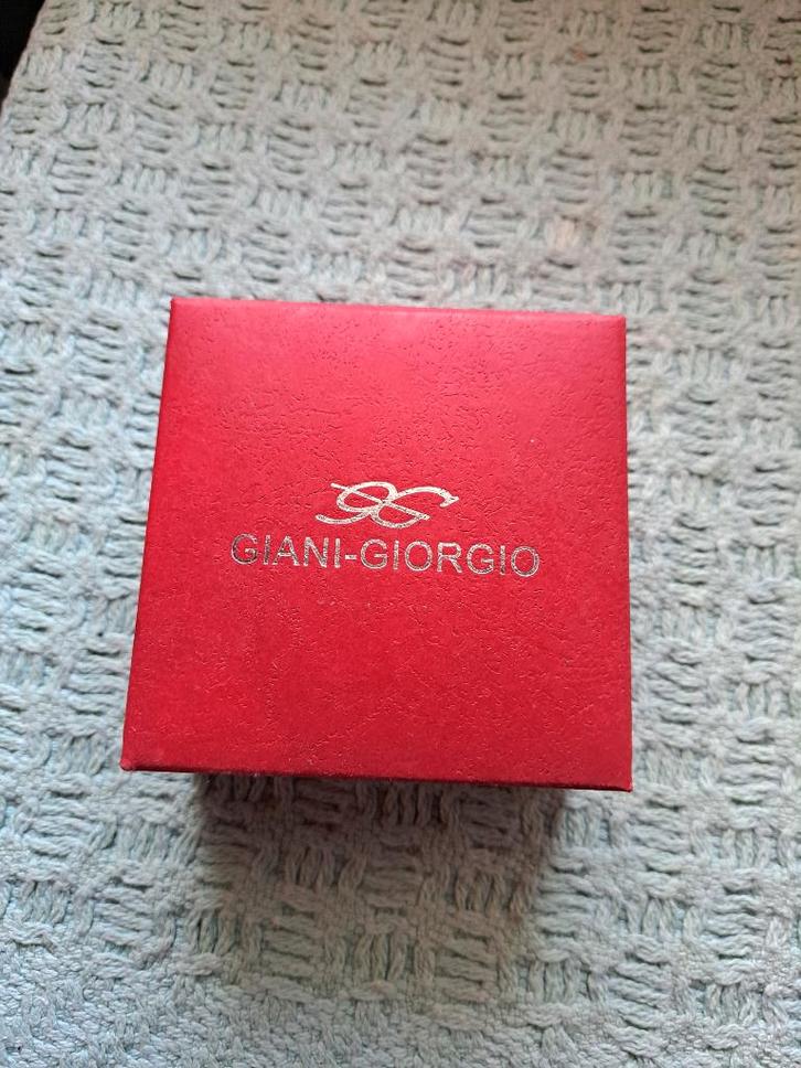 boite à bijoux avec miroir - Giani Giorgio, Bijoux, Sacs & Beauté, Bracelets, Utilisé, Autres matériaux, Rouge, Enlèvement ou Envoi