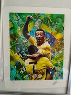 Pelé Brazilië kunstwerk beperkte oplage met certificaat, Ophalen of Verzenden