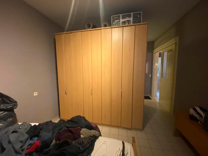 Klerenkast, Huis en Inrichting, Kasten | Kleerkasten, Gebruikt, Met deur(en), Met plank(en), Met hangruimte, Overige materialen