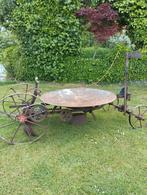 Tuinhaard / vuurschaal 130 cm rollend chassis, Ophalen, Zo goed als nieuw