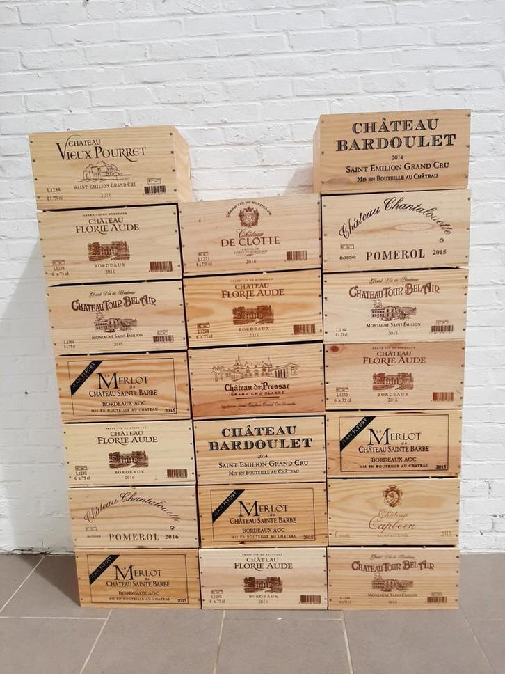 20 lege wijnkisten, Doe-het-zelf en Bouw, Kratten en Dozen, Ophalen
