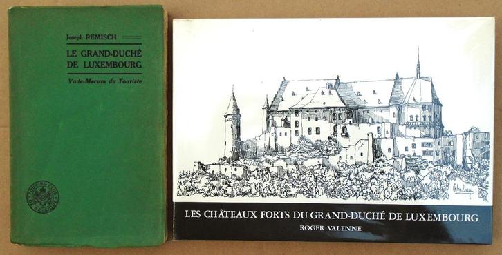 Le Grand-Duché de Luxembourg en  2 ouvrages - 1920/1989, Boeken, Reisgidsen, Gelezen, Reisgids of -boek, Benelux, Verzenden