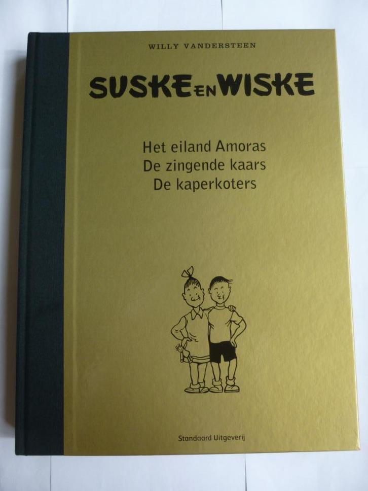 SUSKE EN WISKE LUXE TRIOLOGIE UITGAVE UIT 2009, Boeken, Stripverhalen, Zo goed als nieuw, Eén stripboek, Verzenden
