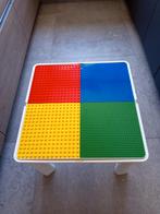 Omkeerbare kindertafel met 2 stoeltjes, ZEER GOEDE staat, Enlèvement ou Envoi, Utilisé, Table(s) et Chaise(s)